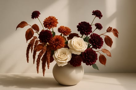 Behind the Scenes of Fall Florals: Balancing Rich Colors Without Overwhelming Designs