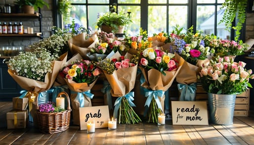 Mother’s Day Take-Outs: Quick and Beautiful Gifts for Every Customer