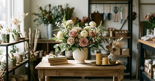 How to Use Vignettes to Sell More in Your Flower Shop